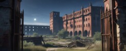 An abandoned warehouse